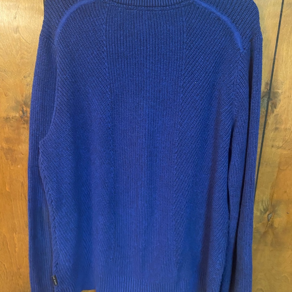 Ted Baker Rich Blue Crewneck Sweater - Picture 4 of 4
